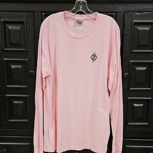 Houndstooth Clothing Co. Comfort Colors Pink Long Sleeve T-shirt
